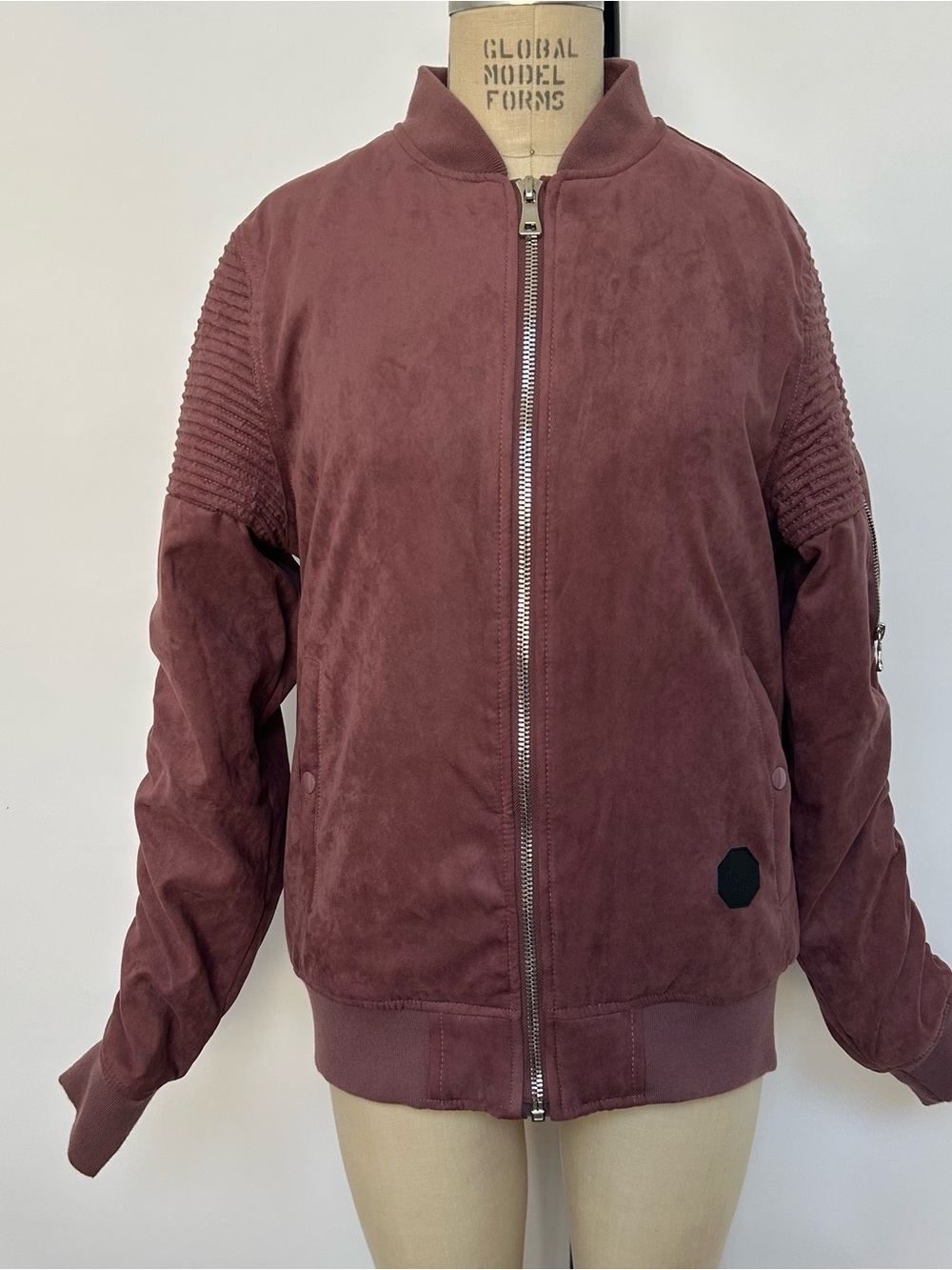 Project X Paris Mauve Suede Jacket